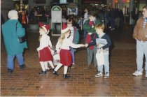 Pp2011_#72_print_13 Janesville, Wi Girls Dressed Like Elves Give Candy Cane